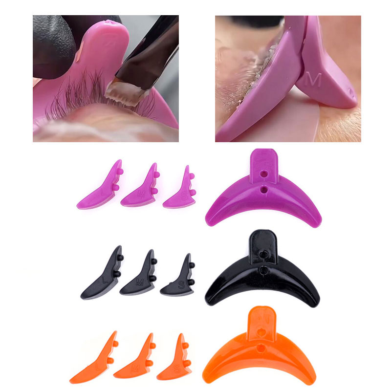 Eyelash Extension London - 1 ペア落下防止まつげパーマパッド 3 サイズシリコーンラッシュリフトロッドスペーサー再利用可能な 3D まつげエクステンションカーラーアクセサリーツール