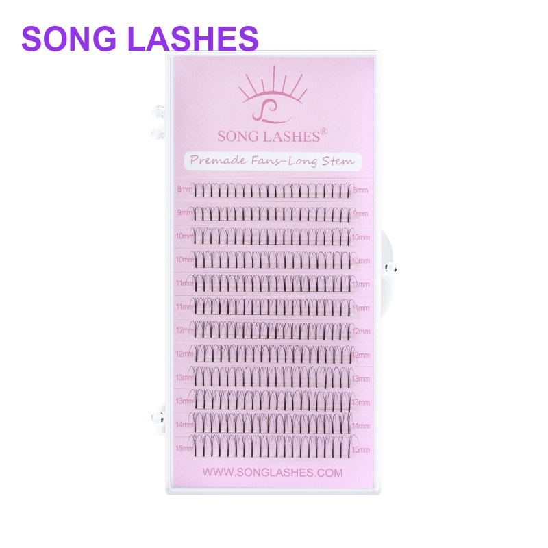 Eyelash Extension For Asian Eyes - SONGLASHES ロングルート 2D～6D 個別まつげエクステンション つけまつげ プレメイド