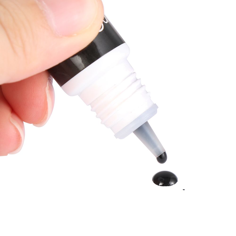 Eyelash Extension Eye Irritation - 高品質で低刺激、持続期間6～7週間、3秒速乾、個々のまつげ用接着剤、まつげエクステ用グルー、強力な接着力