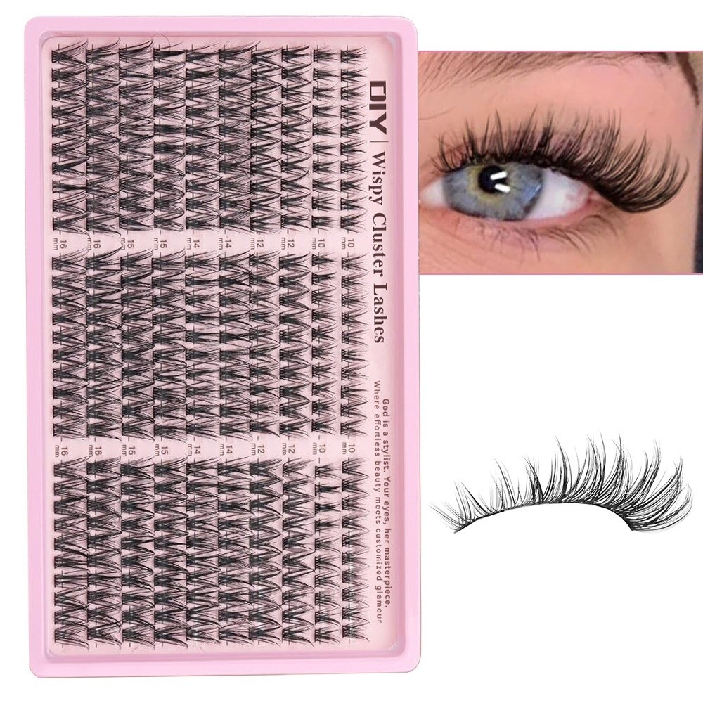 10-16mmの長さのつけまつげ 30D/40D/50D/6 - Eyelash Extension Natural Look のレビューと価格