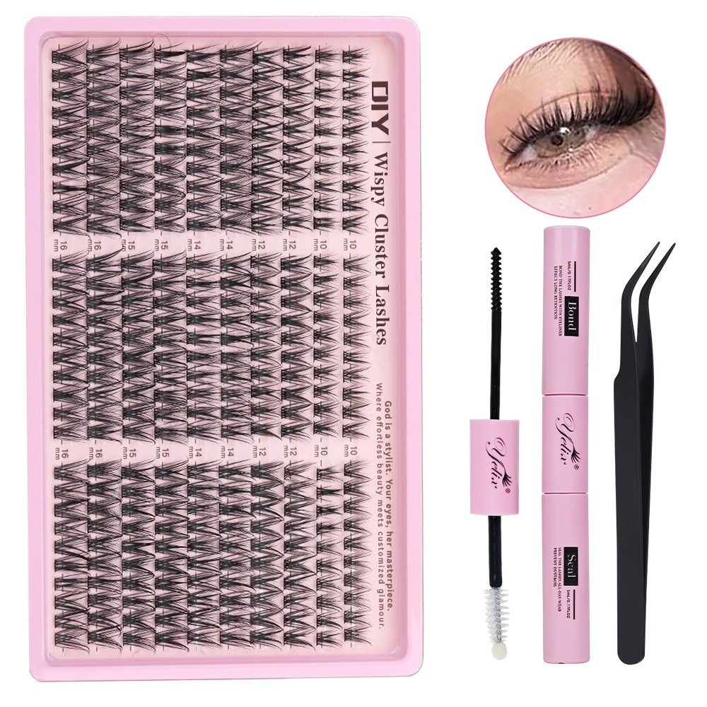 10-16mmの長さのつけまつげ 30D/40D/50D/6 - Eyelash Extension Natural Look のレビューと価格