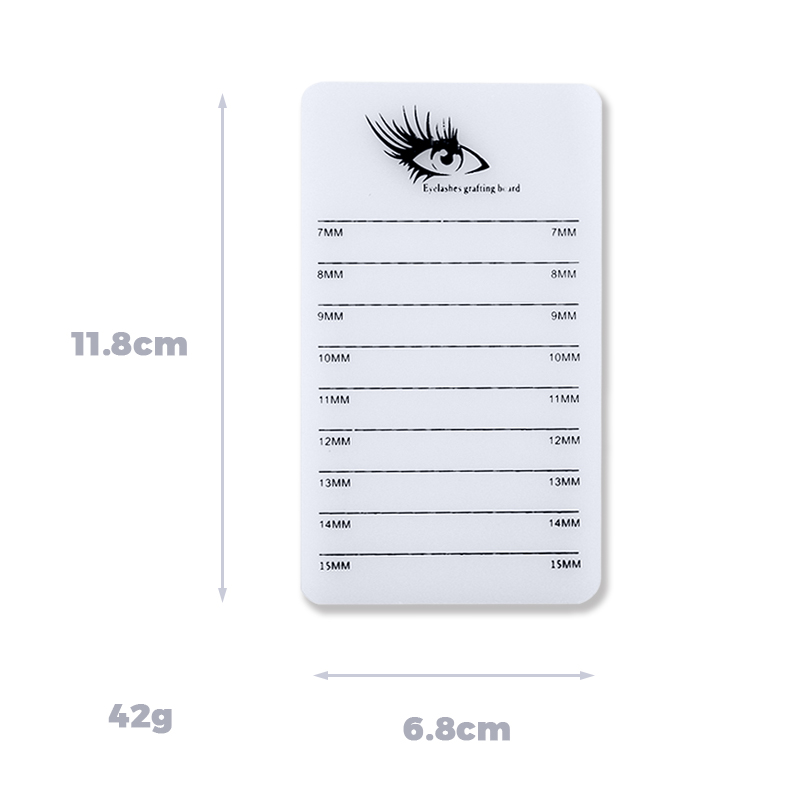 1Pc アクリルラッシュホルダーパレットつけまつげパレットボ - Eyelash Extension Look のレビューと価格