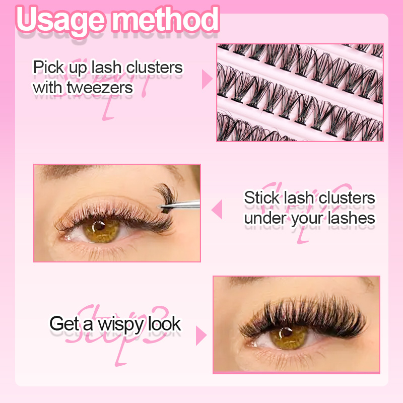 個々のまつげ エクステ用つけまつげ 8-16mm 200本入 - Eyelash Extension For Asian Eyes のレビューと価格