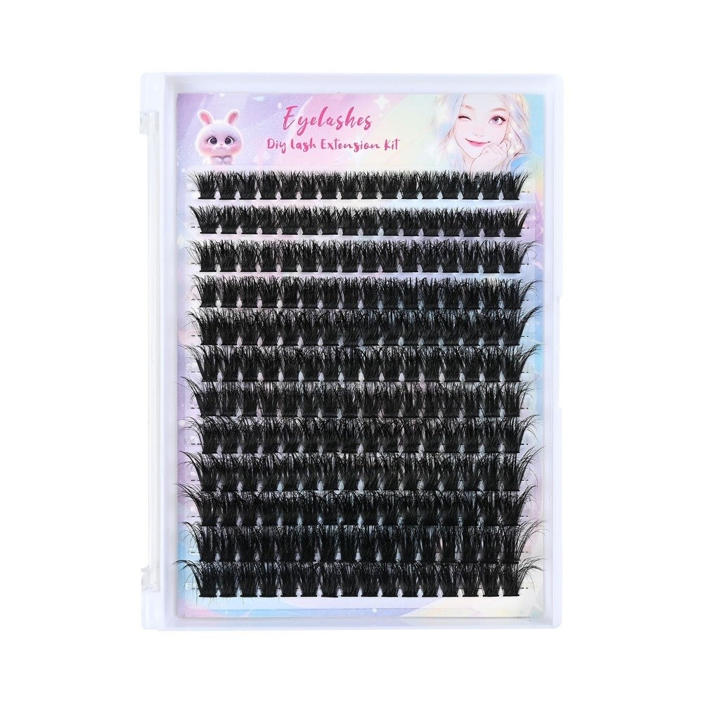 ナチュラルルックつけまつげ ボンド＆シール クラスターデザイ - Eyelash Extension Natural Look のレビューと価格