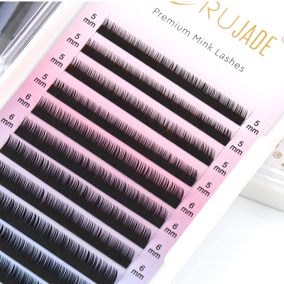 下まつげミックス 5 6 7 ミリメートルボトムラッシュエク - Eyelash Extension Human Hair のレビューと価格