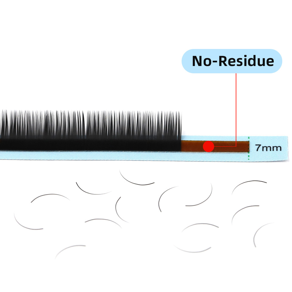 下まつげミックス 5 6 7 ミリメートルボトムラッシュエク - Eyelash Extension Human Hair のレビューと価格