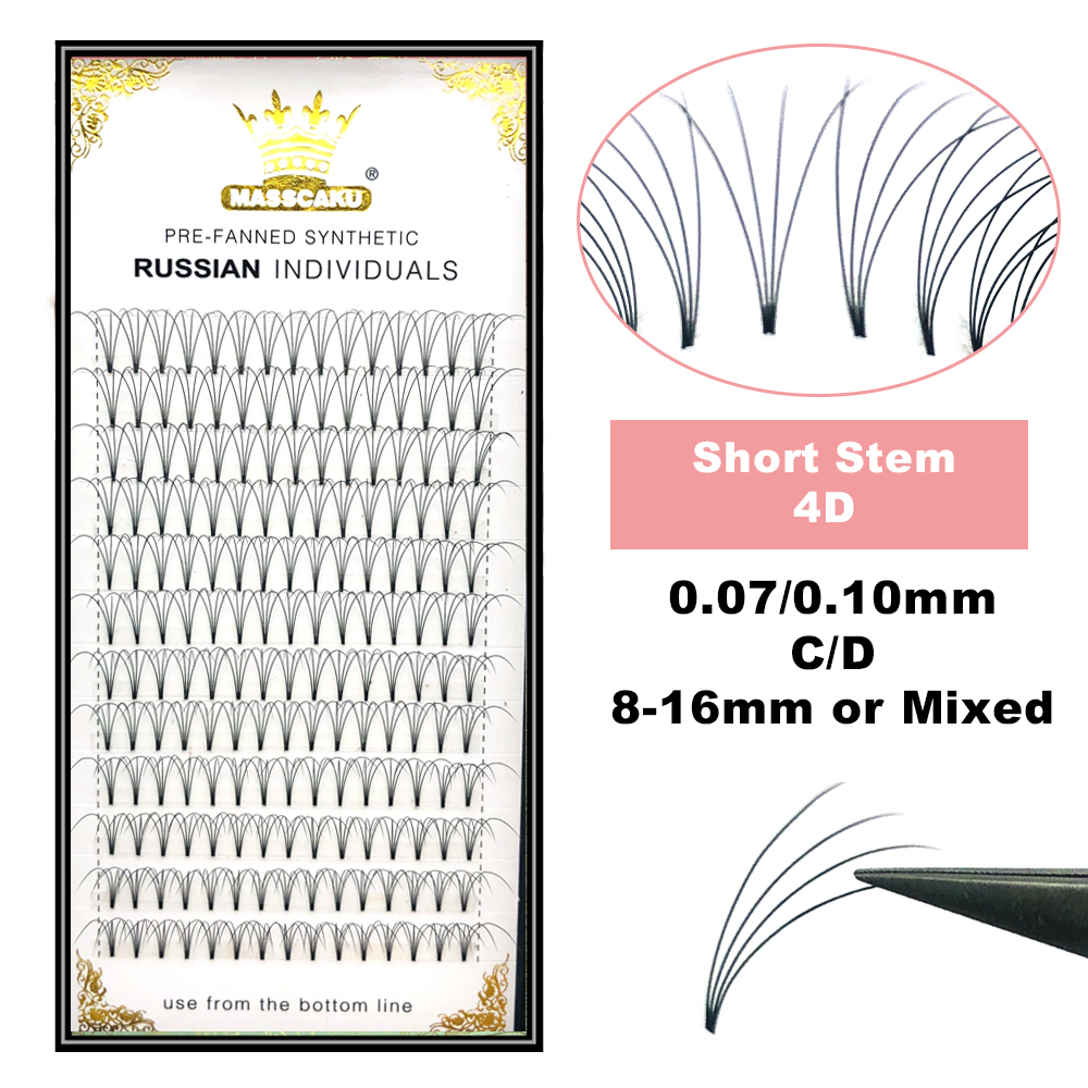 卸売12列3D 4D 5D 6Dプレメイドファン ロシアンボ - Eyelash Extension Russian のレビューと価格