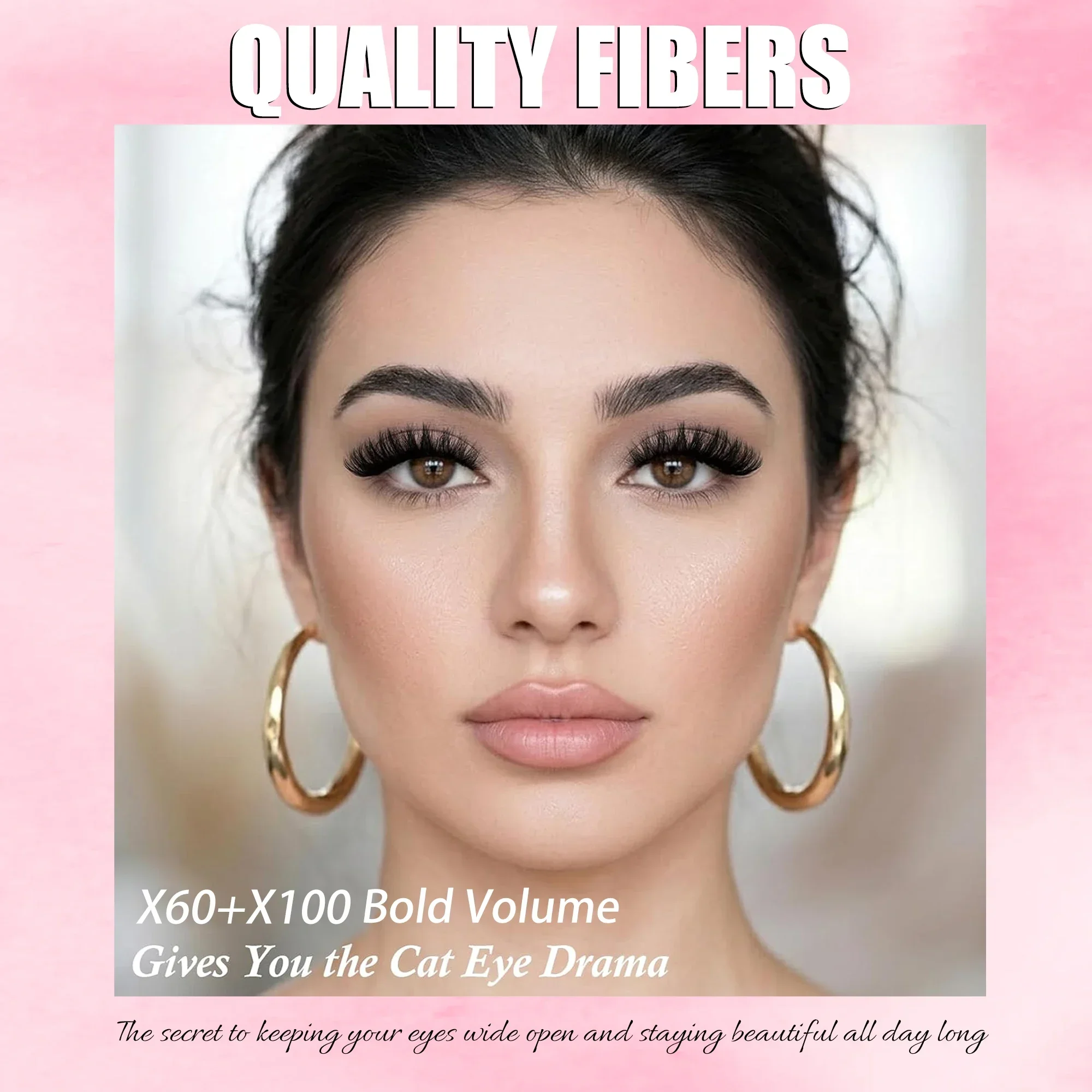 ロシア製Dカール個別まつげクラスター 60D＆100Dミック - Eyelash Extension For Asian Eyes のレビューと価格