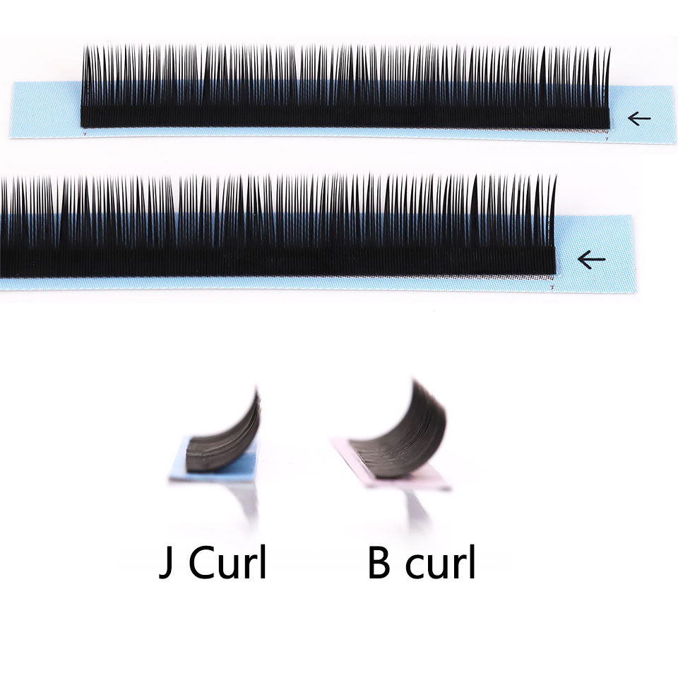 RUJADE J/B カールボトムラッシュ高品質フェイクミン - Eyelash Extension Human Hair のレビューと価格