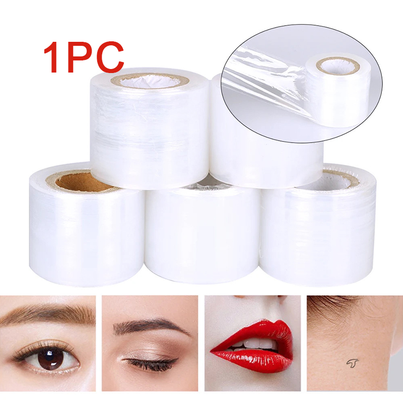 200 メートル/ロールクリアメイクアップフィルムリップ眉毛 - Eyelash Extension Look のレビューと価格