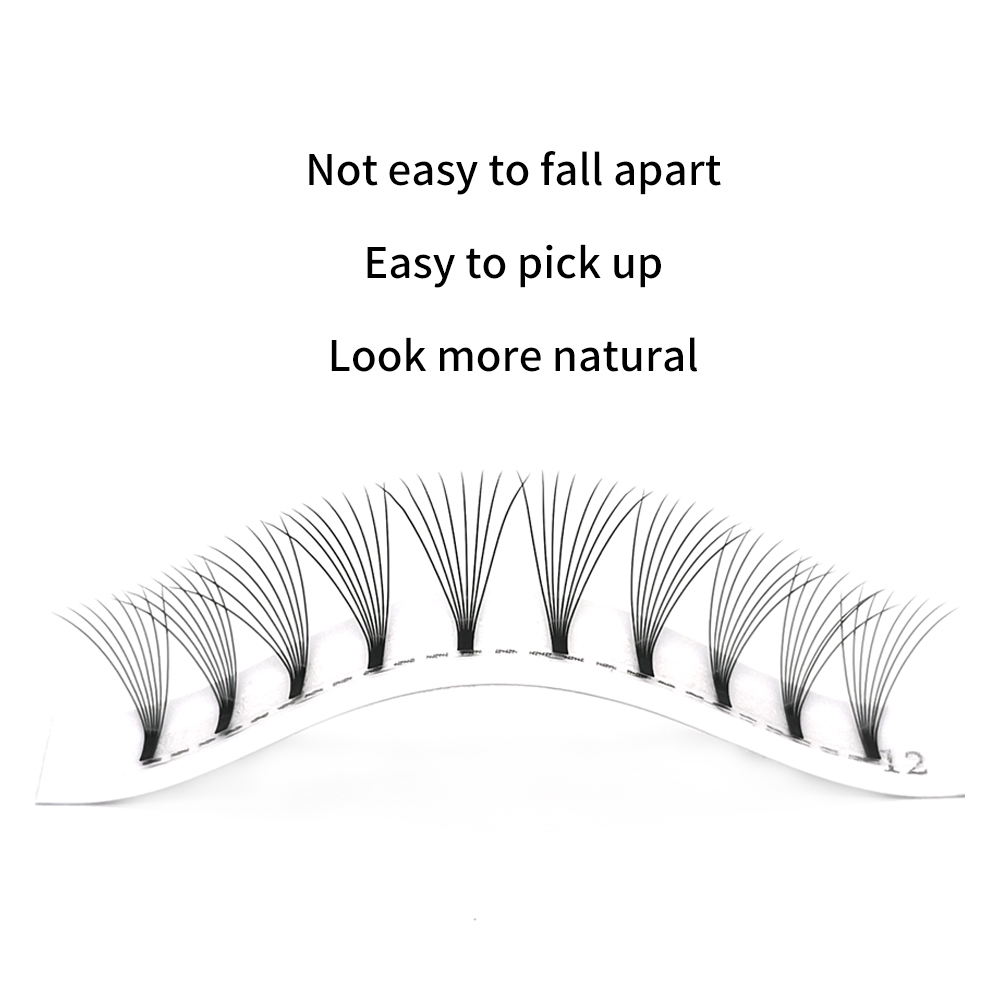 Jinyanhua 8Dファンまつげエクステンション0.07 - Eyelash Extension Human Hair のレビューと価格